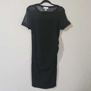 Motherhood Ruched Maternity Dress